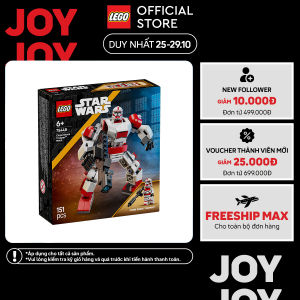 LEGO STAR WARS 75448 Đồ Chơi Lắp Ráp Chiến Giáp Binh Sĩ Clone Shock (151 chi tiết)