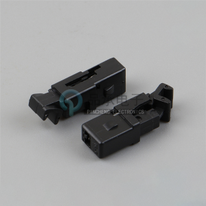 Black Press Type Lock Buckle Trash Can Lid Panel Snap Cover Eyeglass Case Accessories Door Lock Switch Desktop Trash Can