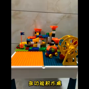 💖SG local stock💖Kids Table And Chair set Study Table With Chair Double -sided table lego table kids