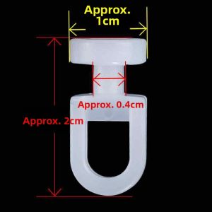PH | Universal Roller Curtain Hooks Plastic Accessory