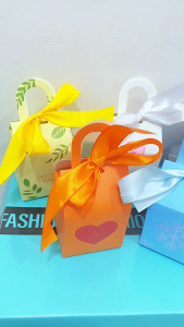 Box Permen Kecil Tas Bingkisan Hadiah Coklat Motif Bunga Hampers Ulang Tahun Kotak Souvenir HHG