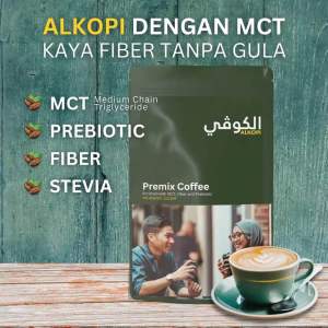 ALKOPI - Kopi MCT dengan Prebiotik Fiber Tanpa Gula