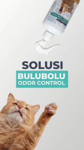 Bulubolu Odor Control Spray Penghilang Bau Pesing/Kotoran Hewan dan Segala Bau Tak Sedap Membunuh Bakteri dengan Aroma Lavender Lemongrass 250ml (Varian BREEZE)