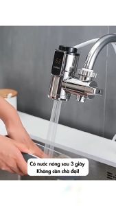 Máy Nước Nóng Trực Tiếp Gắn Đầu Vòi MIFAN 3300W - Tăng nhiệt nhanh sau 3 giây - An toàn chống giật ELCB