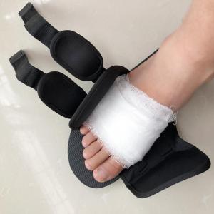 MENGMIAN | Foot Injury & Swelling Specific Adjustable Mens Summer Open Toe Slippers