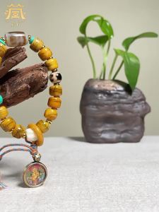 ZANGCUN | Gender-Neutral Tibetan-Style Bone Beads Bracelet