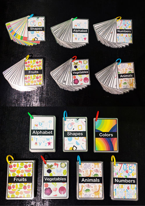 Flash Cards For Kids Laminated