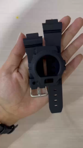 Black DW6900 DW-6900 fOR G-SHOCK WATCH STRAP REPLACEMENT - MATTE