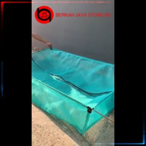 BJS - Keramba Ikan kecil dengan tutup resleting tinggi keramba 25cm tersedia berbagai varian ukuran 50x50x25