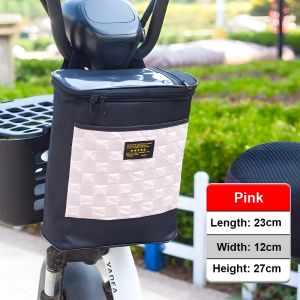 Waterproof Electric Bike and Motorcycle Front Storage Bag with Touchscreen Capability GB01