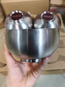 Bát Đựng Súp Cách Nhiệt Hai Lớp Dùng Tại Nhà Cấp Thực Phẩm 316 Bát Đựng Đồ Ăn Cho Trẻ Em Bát Đựng Mì Sợi Mờ Hình Tròn