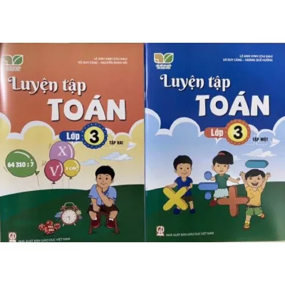 Sách - (Combo) Luyện Tập Toán Lớp 3(Kết Nối Tri Thức với cuộc sống)