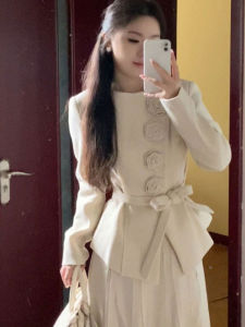 CHANGTONG | Elegant Gentle Style Two-piece Set Women Outfit