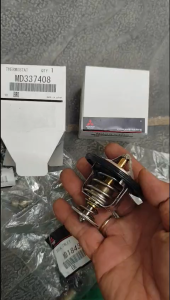 Van hẳng nhiệt chính hãng Mitsubishi MD337408. Van hằng nhiệt Jolie Lancer Zinger Triton Grandis hàng xịn