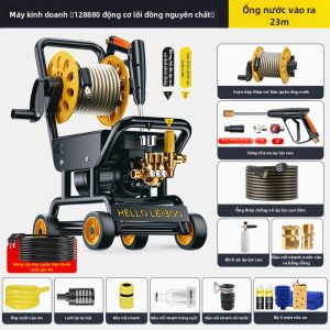 HELLOLEIBOO | Súng Xịt Nước Áp Lực Cao Cho Xe Với Bơm Tăng Cường Và Công Suất Mạnh