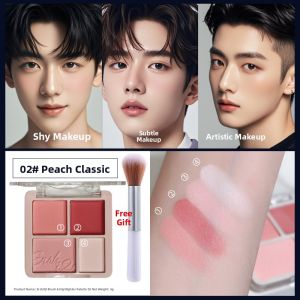Highlight Contour Blush Powder Palette for Men and Students JL