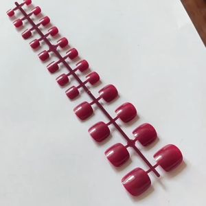 Móng chân giả móng chân trơn móng chân kèm keo dán - Gồm 24 móng chân giả + Tặng 1 keo dán móng + Tặng 1 cây dũa móng