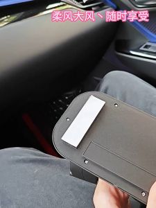 5/12/24V Auto Cooler Dual Head Mini Electric Car Fan SUV G3C5 Truck RV F H6E0