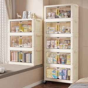 KAIPAQI | Foldable Multilayer Storage Cabinet Plastic