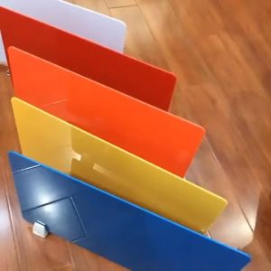 Braket Office Braket Ambalan Penyekat Kaca /Kayu Support Bracket Clip Clamp Holder Divider Cubicle