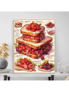 FENGHONGTAO | Relaxing DIY Number Painting Bakery Decor