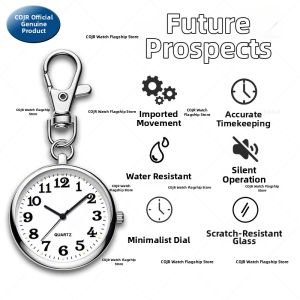 COJR | Exam Quiet Mechanic Pocket Watch
