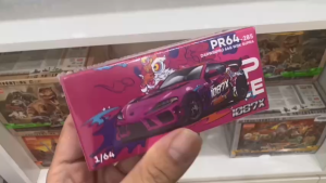 Mô Hình Xe Diecast 1:64 POP RACE PR640285 DARWIN PRO 66G WBK SUPRA (A90) 1087X LION DANCE