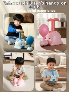 BABYSHOME | Air-Powered Balloon Car Toy 6 Units