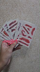 Stiker Tattoo Scar for Hallowen| Tato Temporer | Waterproof STICKER HALLOWEEN TATO HALLOWEEN