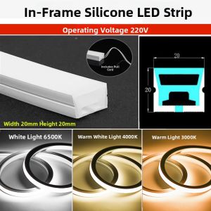 SHUOYU | Flexible LED Strip Light 220V