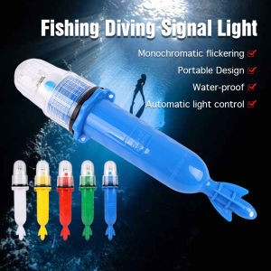 Torpedo Fishing Floating Light Beacon Lamp Waterproof Night Warning Flash Signal Lamp For Fishing Boats Buoys SP178