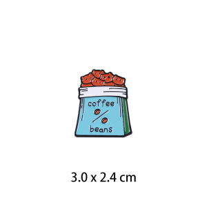 Creative Cat Coffee Design Lapel Pin Black Cat Metal Badge Unique Womens Fashion Accessory Original Design Unbranded Jewelry