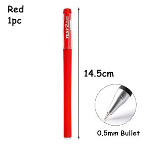 Gel Pen Students Carbon Black Ballpen Bullet Quick-Drying School Grind Arenaceous Matte Waterpen