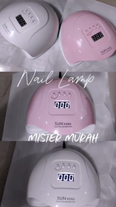 Sun x 5 plus Lampu UV LED Pengering Kutek Nail Dryer Gel Profesional