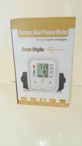 Blood Pressure Monitor Irregular Heartbeat Detector Automatic BP Monitor 90x2 Reading Memory and Large LCD Display USB Charging Adjustable Wrist Cuff Ideal for Home & Hospital
