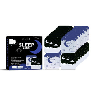 EELHOE | Sleep Aid Patches Melatonin For Insomnia Treatment Easy Sleep Body Relaxing Soothing Patch Relieve Fatigue Anxiety Sleep Patch