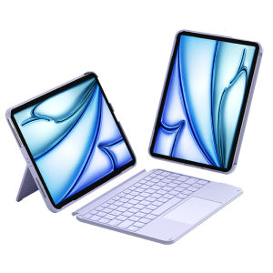 Inateck | Lightweight Magnetic Keyboard Case for iPad Air 7/6th Gen Air 4/5th Gen 11-inch 10th Gen iPad Bluetooth Case