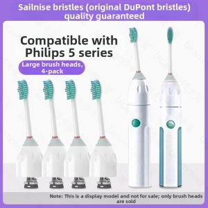 Philips Electric Toothbrush Head Replacement Universal 3757 Suitable for Hx5610/5611/HX5751/HX5810 Deep Cleaning Adult Hardness