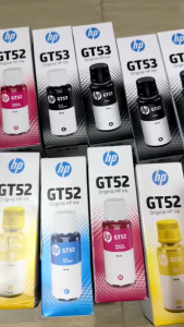 Hp GT53xl Bk GT52 C/M/Y  52 53 หมึกของแท้