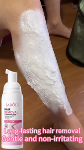 Painless hair removal cream Nourishing and repairing hair removal spray 100 ml Suitable for men and women Can be used by preqnant women LipsArmsthighs.armpits hair removal