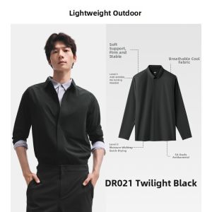 Beneunder | Antibacterial Anti-wrinkle Mens White Dress Shirt Long Sleeve