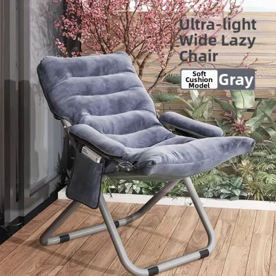 Single Foldable Leisure Armchair for Relaxation