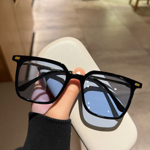 Blue Marine-Lens Sunglasses Mens Trendy Big Face 2023 New Arrival Trendy Sun Glasses Mens Fancy Look Small