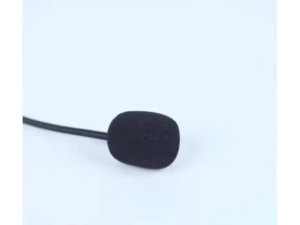 2PCS 3.5MM Wired Headset Microphone with 1M Line for Voice Amplifier Speaker Mike