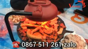 Bếp điện nướng không khói tách dầu giá rẻ