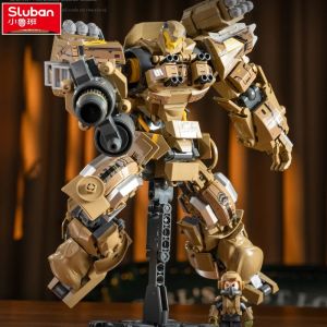 Sluban | Bộ Đồ Chơi Lắp Ráp Mô Hình Robot Quân Sự Sluban - Đồ Chơi Giáo Dục Khoa Học Viễn Tưởng Về Chiến Tranh Tương Lai Vũ Khí Hỗ Trợ Dành Cho Trẻ Em