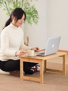 Modern Multi functional home wooden folding table bedroom tatami small low table desk small coffee table