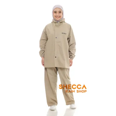 RAINCOAT!! JAS HUJAN PVC PREMIUM ANTI BOCOR TEBAL DAN KUAT PRIA WANITA DEWASA TERBAIK BY AKULA