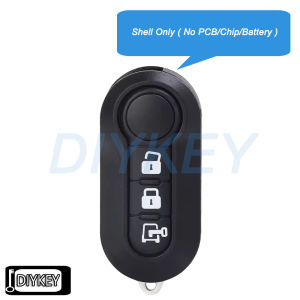 3 Buttons Case Flip Remote Key Fob Shell Cover Replacement for Fiat Ducato for Citroen Relay for Peugeot Boxer for RAM Promaster