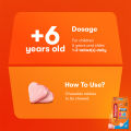 REDOXON Double Action Kids 6 Years+ Vitamin C & Zinc Chewable Tablet (For Immune Support) 60s. 